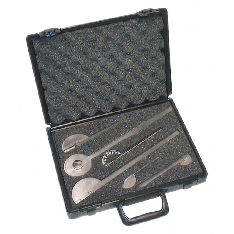 Baseline 6-Piece Metal Goniometer, Set - Image 1