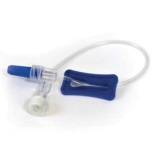 TrueCare Biomedix Mini Bore IV Extension Set, 7 Inch, 0.21 mL Priming Volume - Box of 50 - Image 1