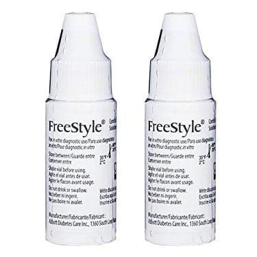 FreeStyle Red Glucose Control Solution, 4 ml - Box of 2 - Image 2