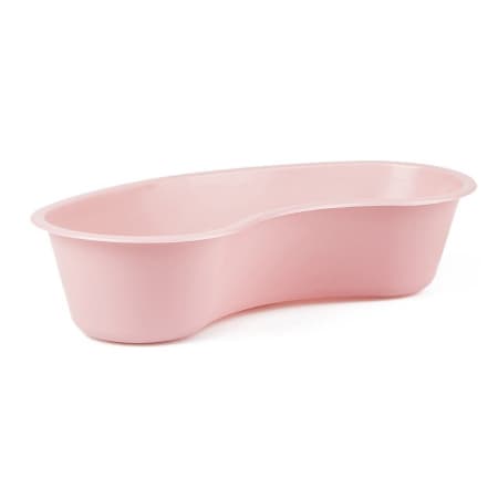 Medegen Emesis Basin, Dusty Rose, 8 1/2 Inch, 8-1/2 Inch, 500 cc - Case of 250 - Image 1