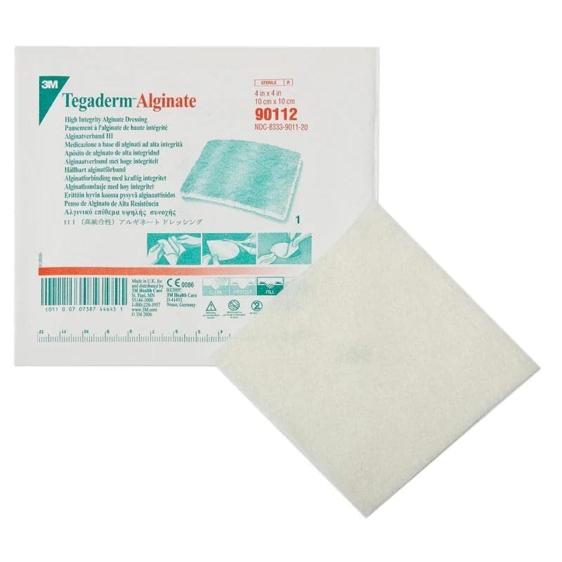 3M Tegaderm High Integrity Alginate Dressing 4" x 4" - Each - Image 1