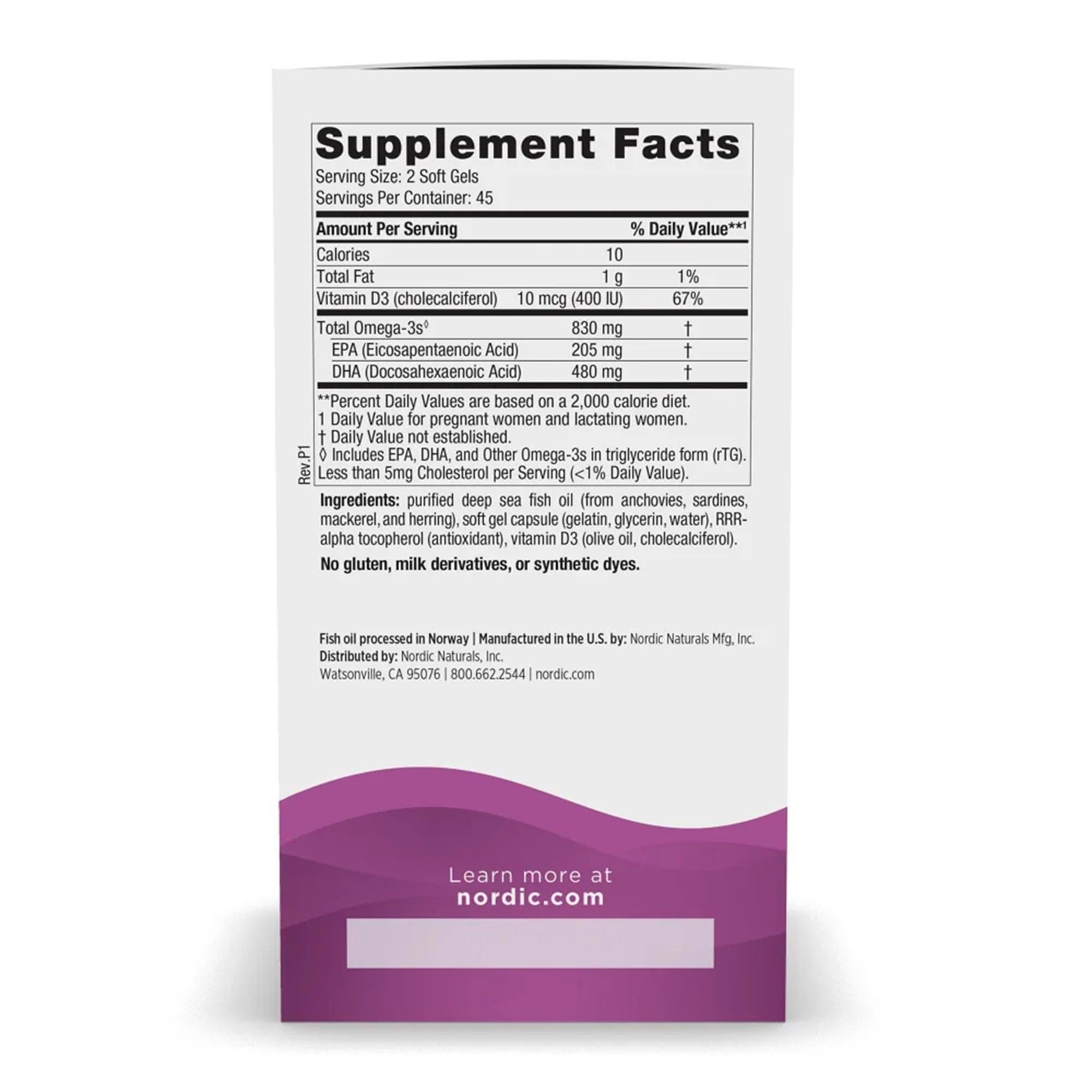 Prenatal DHA Vitamin D3 Dietary Supplement - Image 3