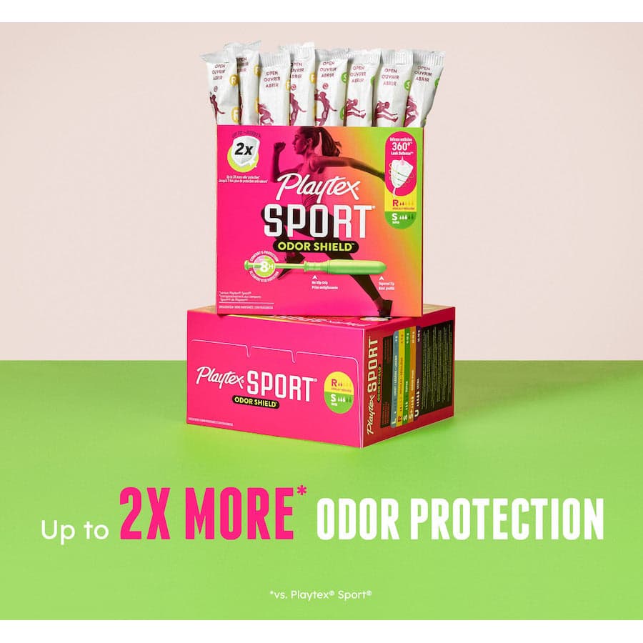 Playtex Sport Odor Shield Tampons - Image 6