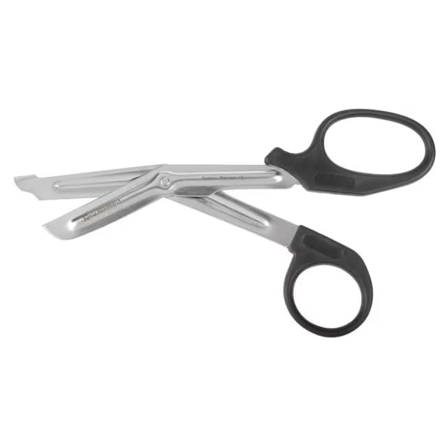Medline Konig Universal Bandage Scissors, Black - Image 1