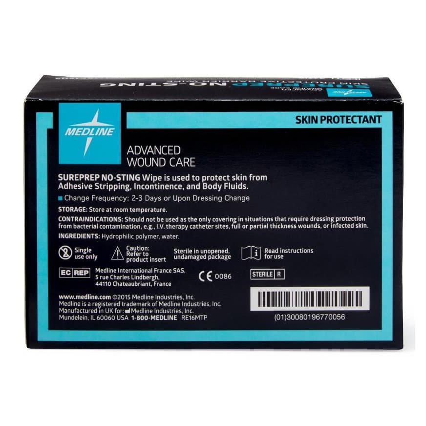 SurePrep No-Sting Skin Protective Barrier Wipes - Image 3