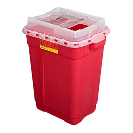 BD Extra Large Sharps Container, 19 Gallon, Sliding Lid - Each - Image 1