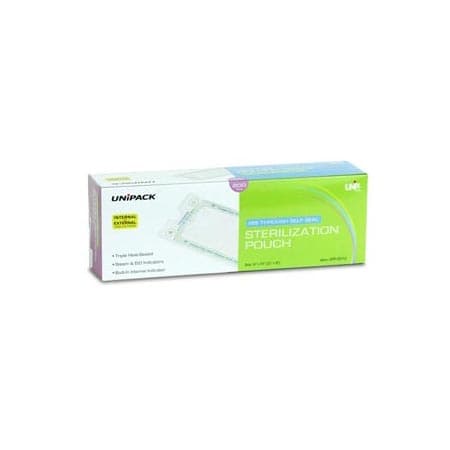 Dukal Unipack Sterilization Pouches, 12" x 18" - Case of 1000 - Image 1