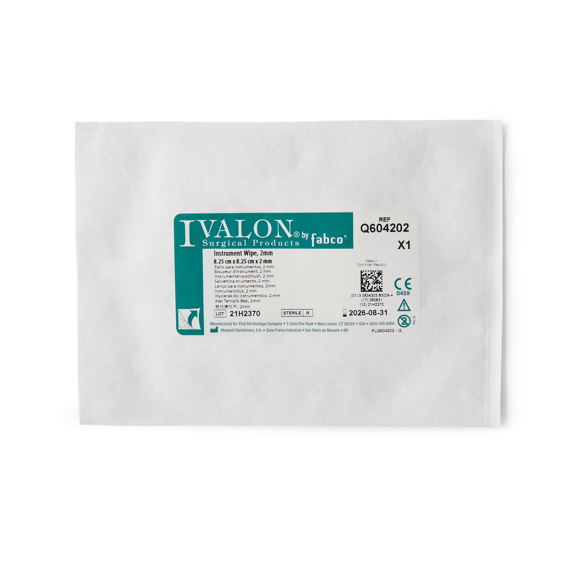Ivalon Instrument Wipe 3-1/4 x 3-1/4 Inch Sterile - Box of 20 - Image 3