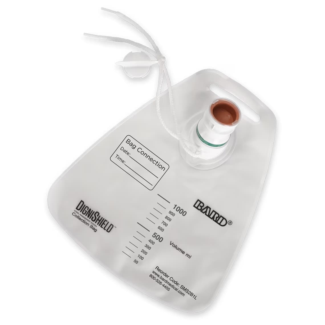 Bard DigniShield Stool Management System Collection Bags - Case of 10 - Image 1