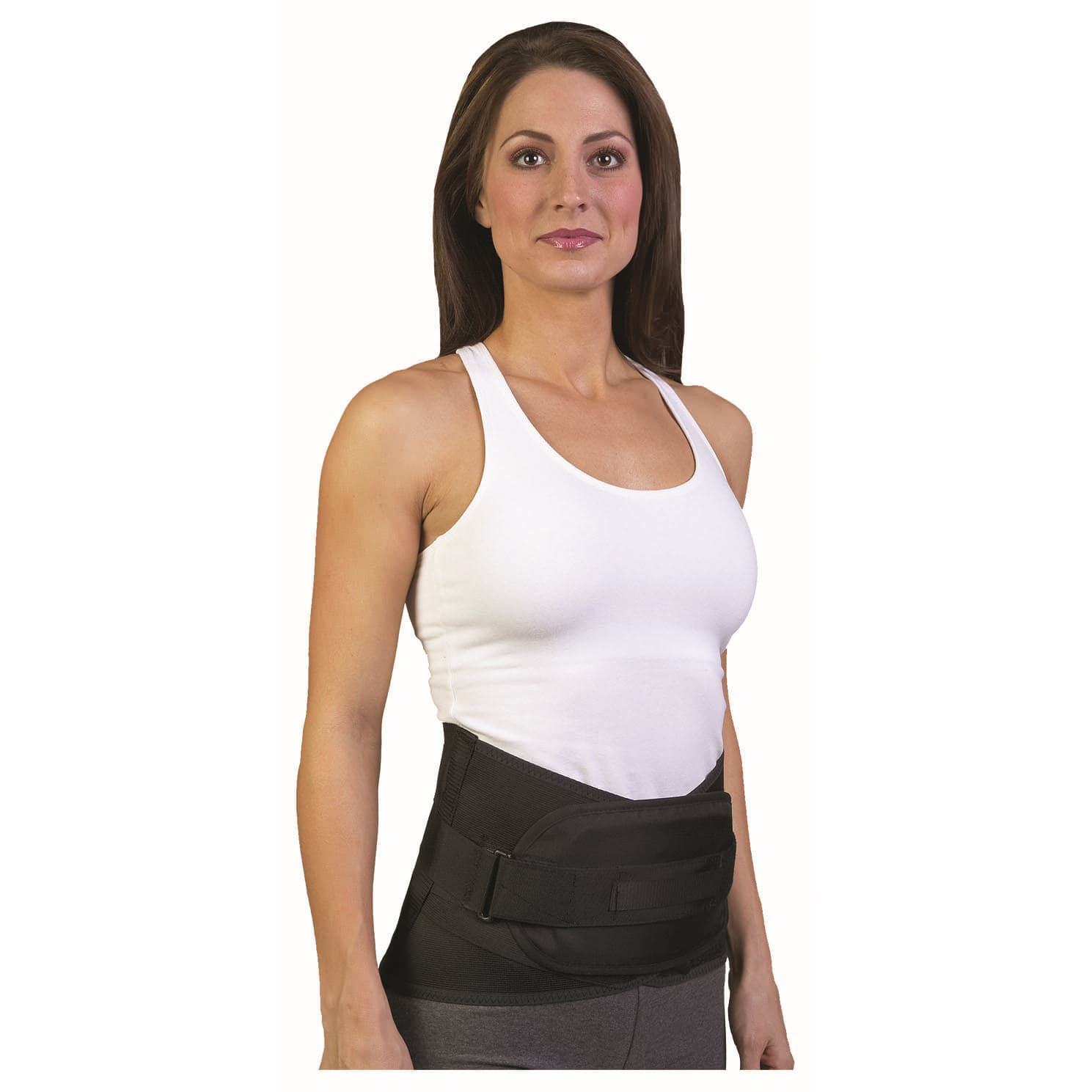 Back-n-Black Brace Support Hook and Loop Adult Strap Closure - Image 2