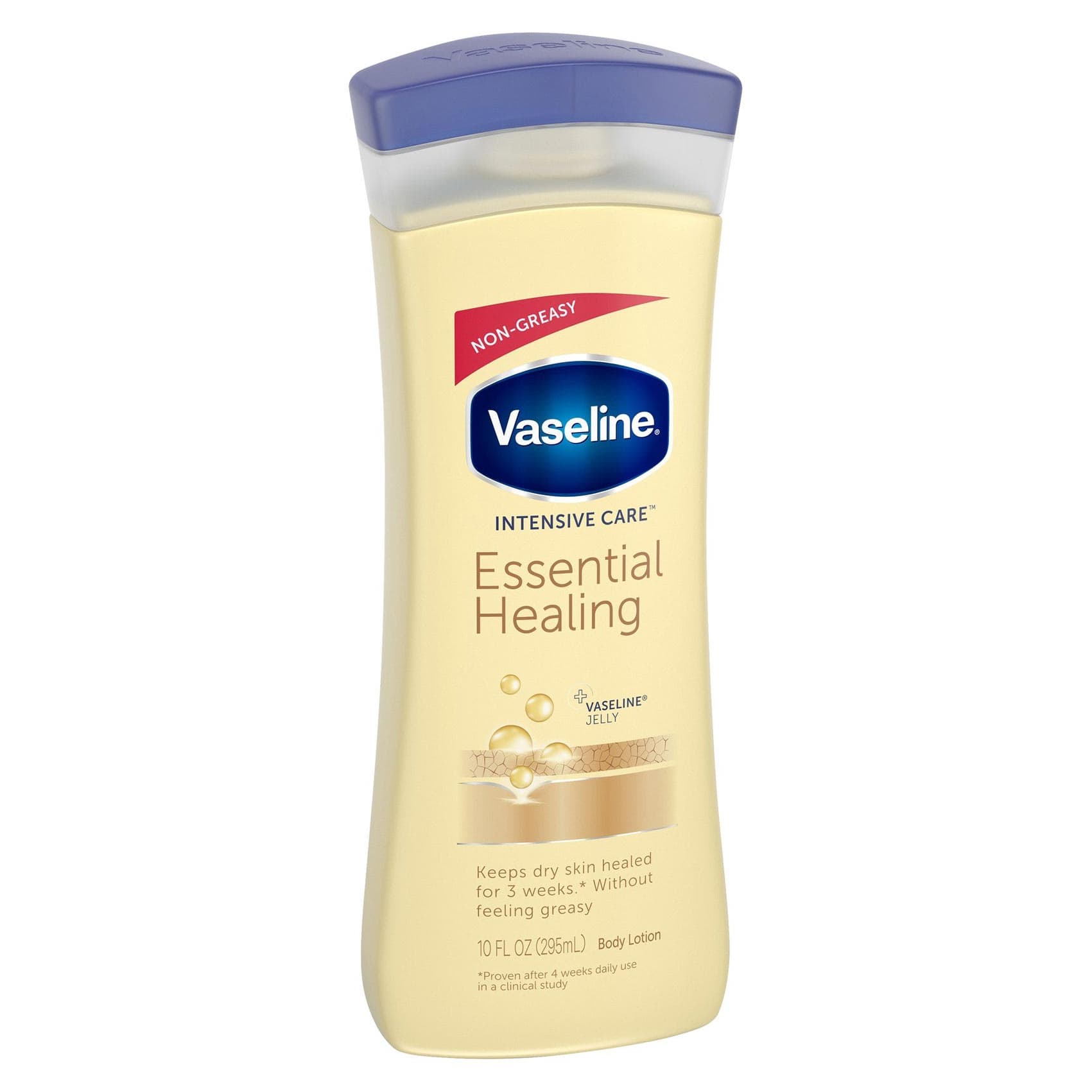 Vaseline Intensive Care Essential Healing Hand and Body Moisturizer Lotion, 10 oz