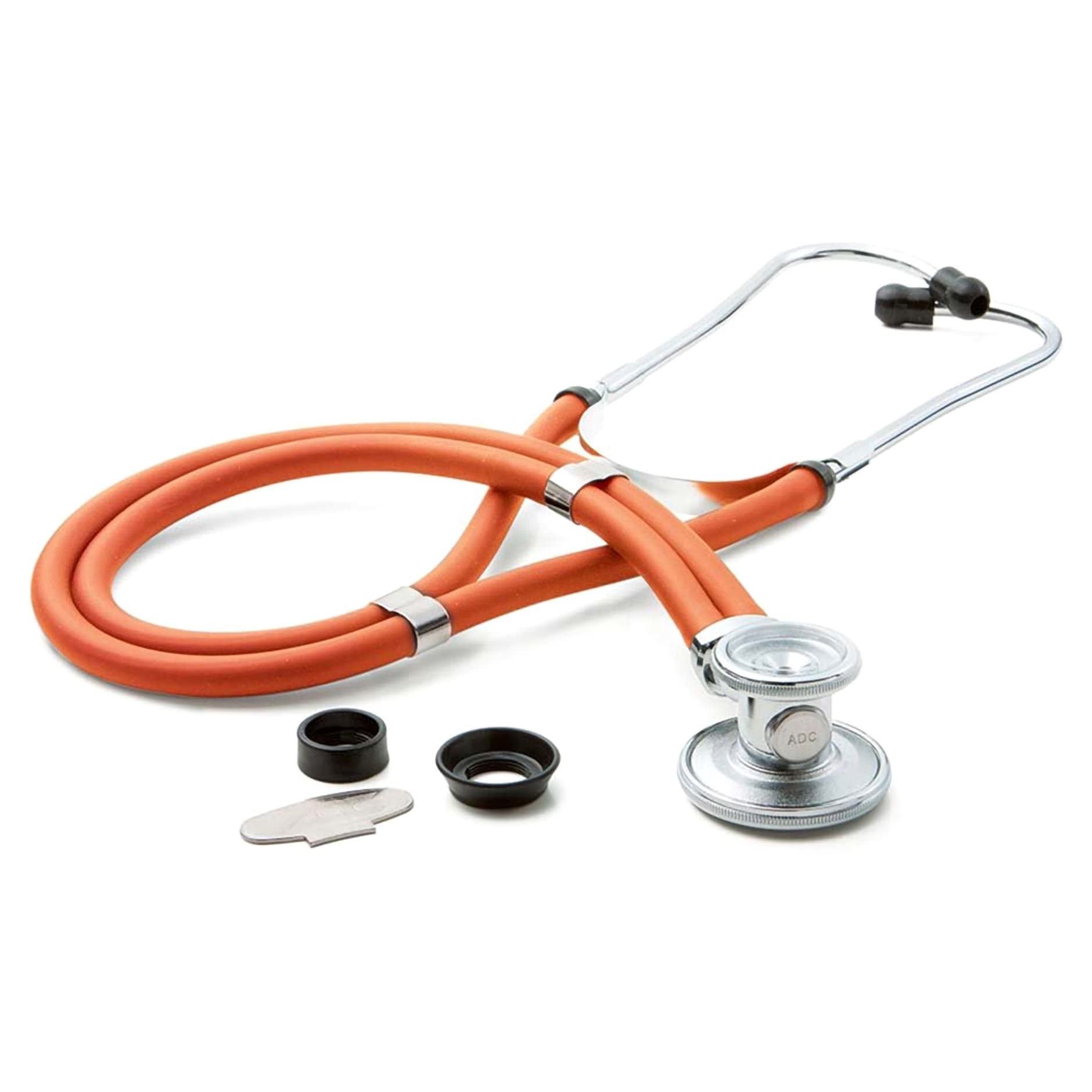 McKesson Sprague Stethoscope Double-Sided Chestpiece 2-Tube Double Lumen Adult-Pediatric - Image 2