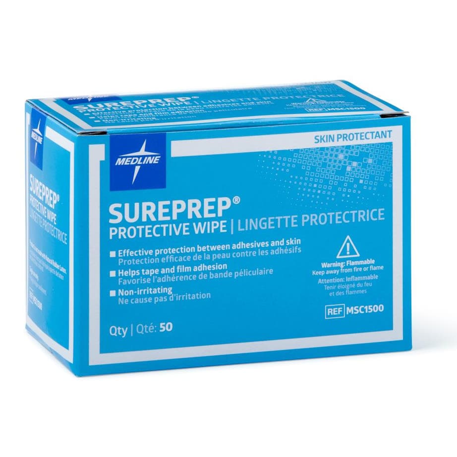 Medline SurePrep Skin Protective Wipes