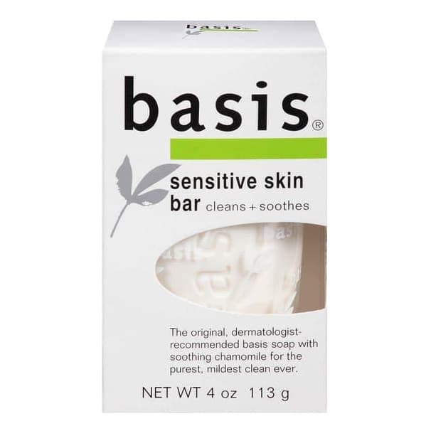 Nivea Basis Sensitive Skin Bar Soap, 4 oz