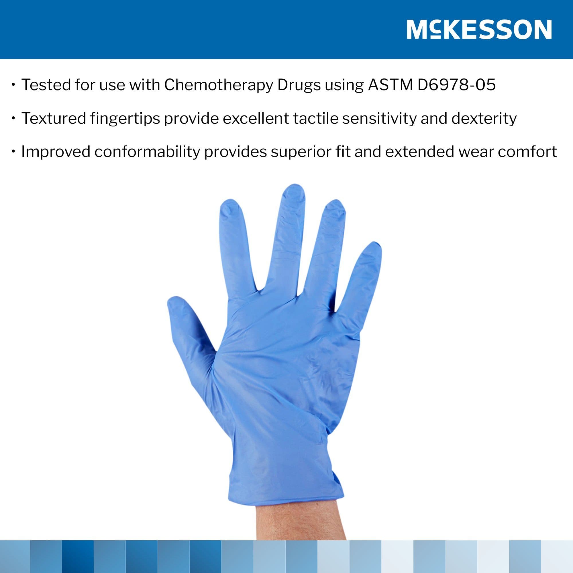 McKesson Confiderm 3.5C Nitrile Powder Free Exam Gloves - Image 4