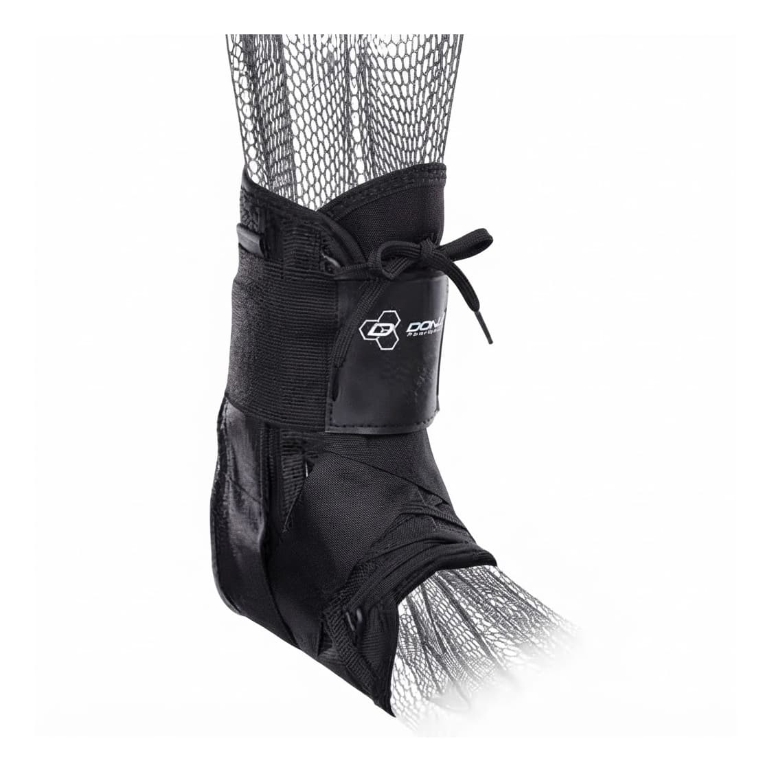 DonJoy Anaform Lace-Up Ankle Brace, Black, Medium - Image 1