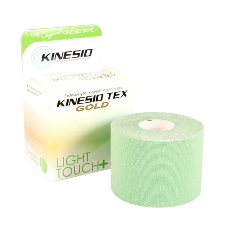 Kinesio Tex Gold Light Touch Tape, 5.0cm x 5m, Take Green - Carton of 12 - Image 1