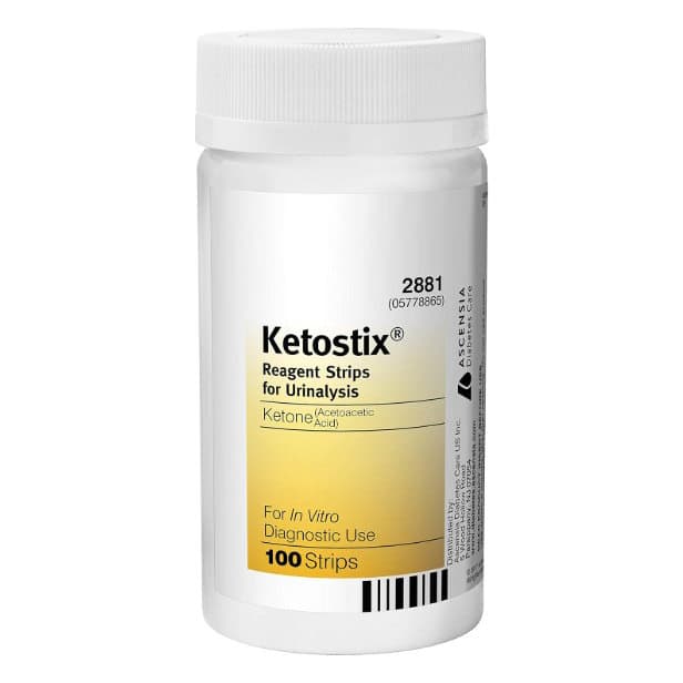 Ketostix Urine Reagent Test Strip - Case of 100 - Image 1
