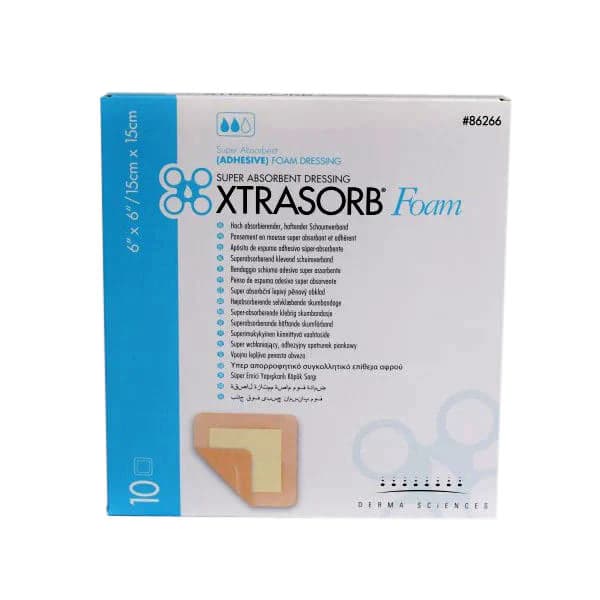 Xtrasorb Super Absorbent Adhesive Foam Dressing - Image 3