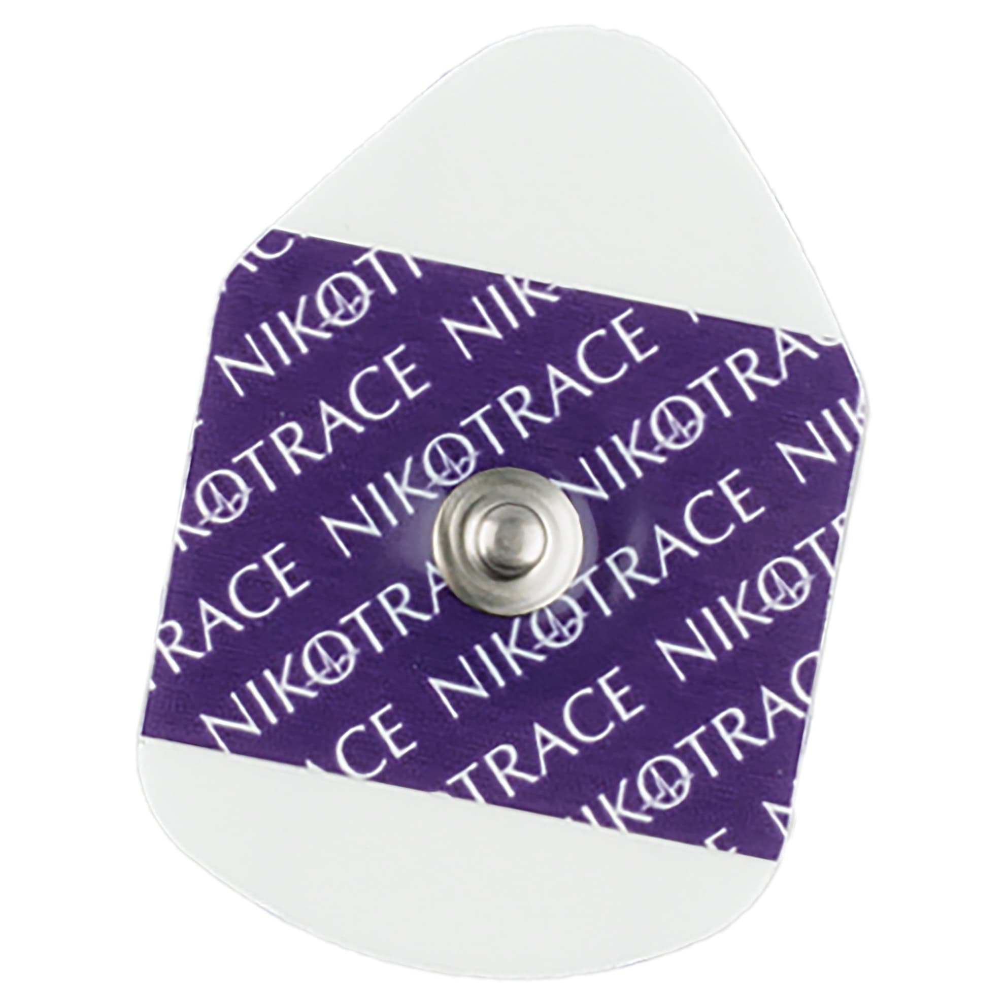 Nikomed Trace1 ECG Monitoring Electrode, Snap Connector, Solid Gel, Foam Backing - Image 1