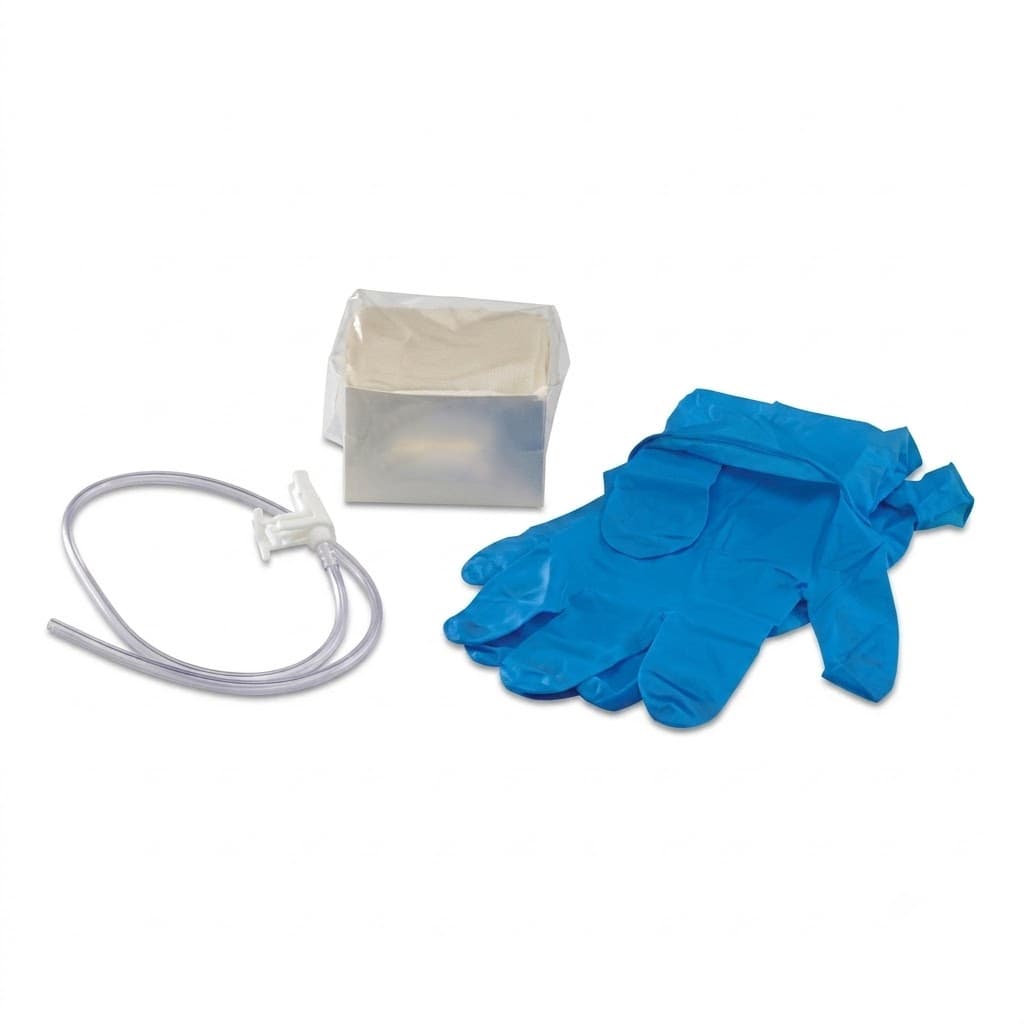 Argyle Suction Catheter Mini-Soft Kits without Solution Whistle Tip, 10Fr - Case of 50 - Image 1