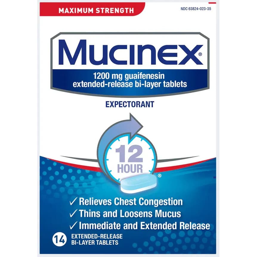 Mucinex SE Maximum Strength Extended-Release Bi-Layer Tablets - Image 1