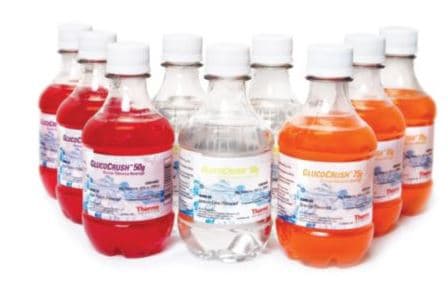 GlucoCrush Glucose Tolerance Beverage, 100 Gram, Lemon-Lime - Package of 6 - Image 1