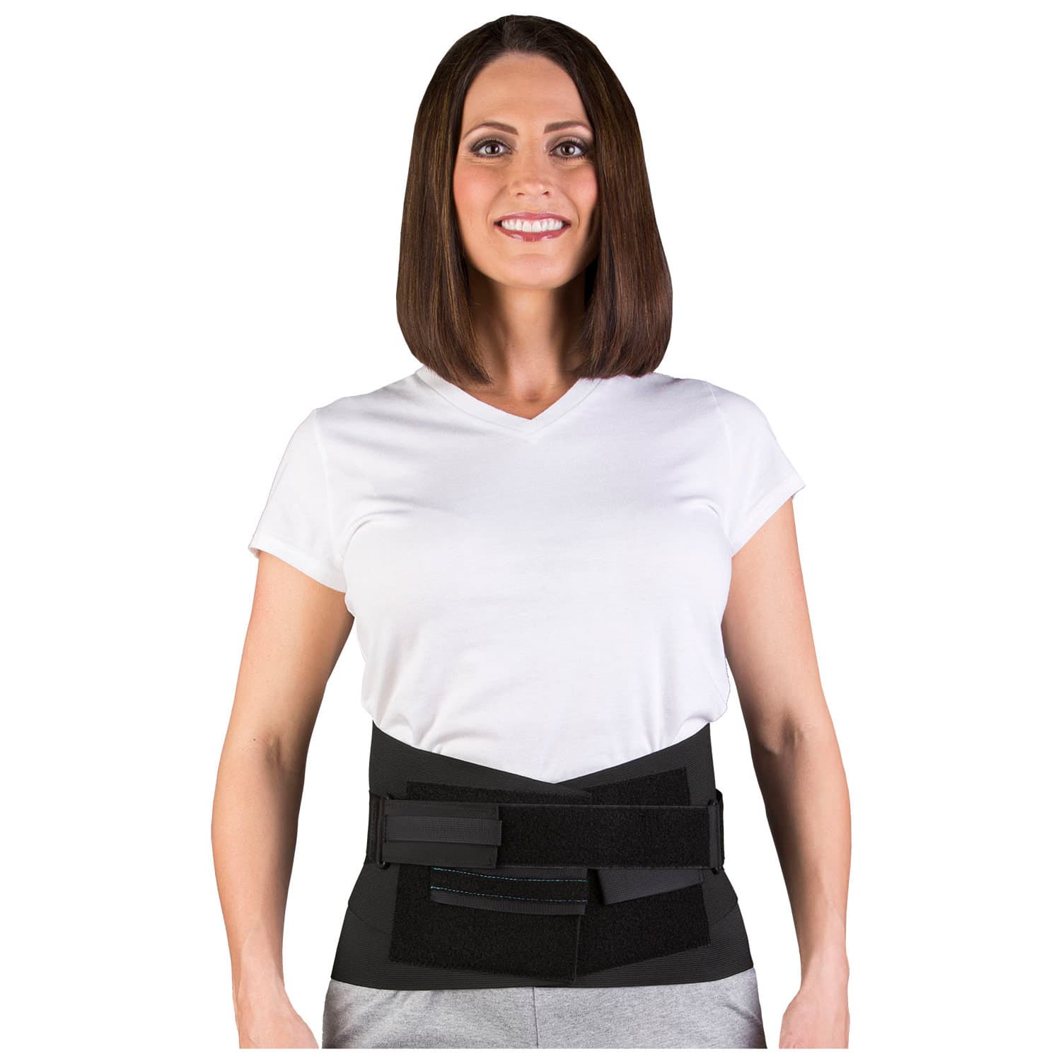Back-n-Black Brace Support Hook and Loop Adult Strap Closure, Small - Each - Image 1
