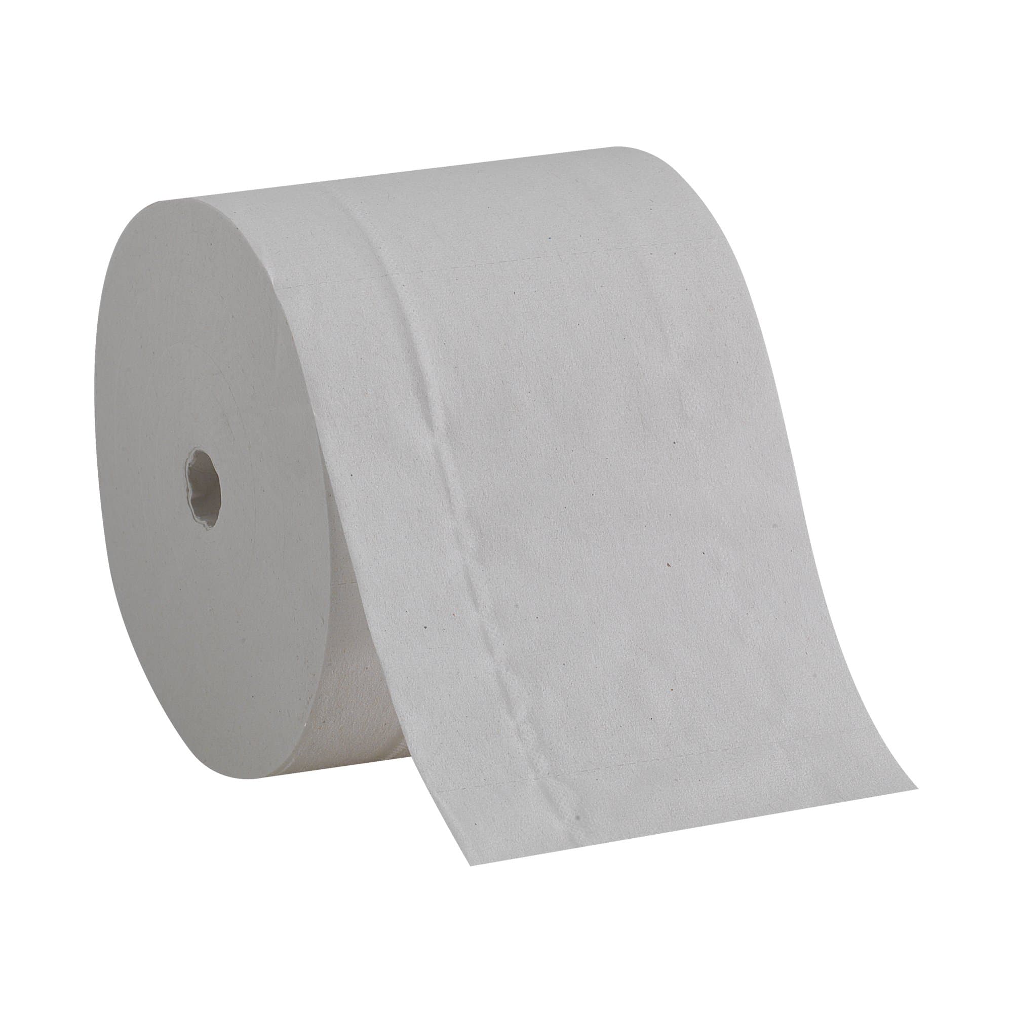 Compact Toilet Tissue White 2-Ply Standard Size Coreless Roll - Image 1