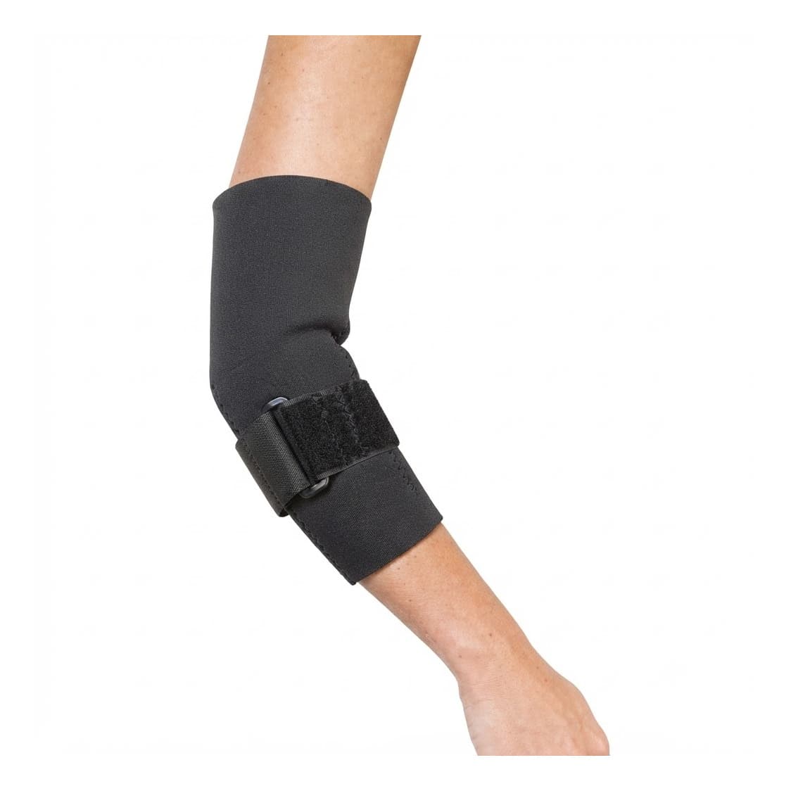 Cardinal Health Leader Neoprene Tennis Elbow with Strap, Extra Large, Black