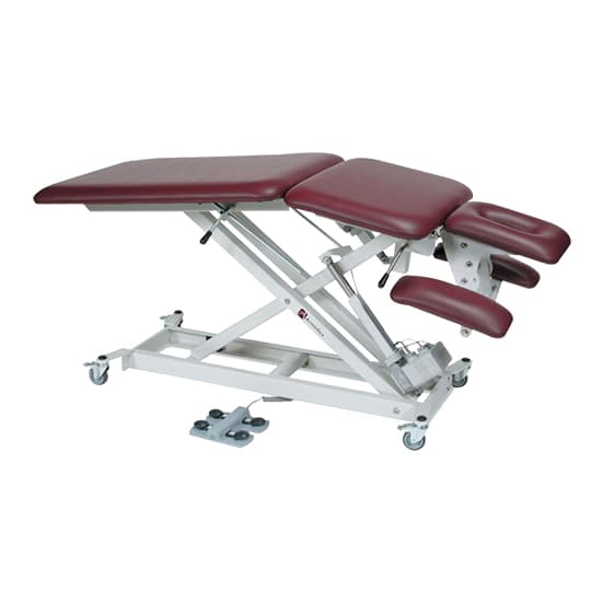 Armedica AM-SX5000 Five-Section Electric Hi-Lo Treatment Table with Elevating Center and Adjustable Armrests - Image 1