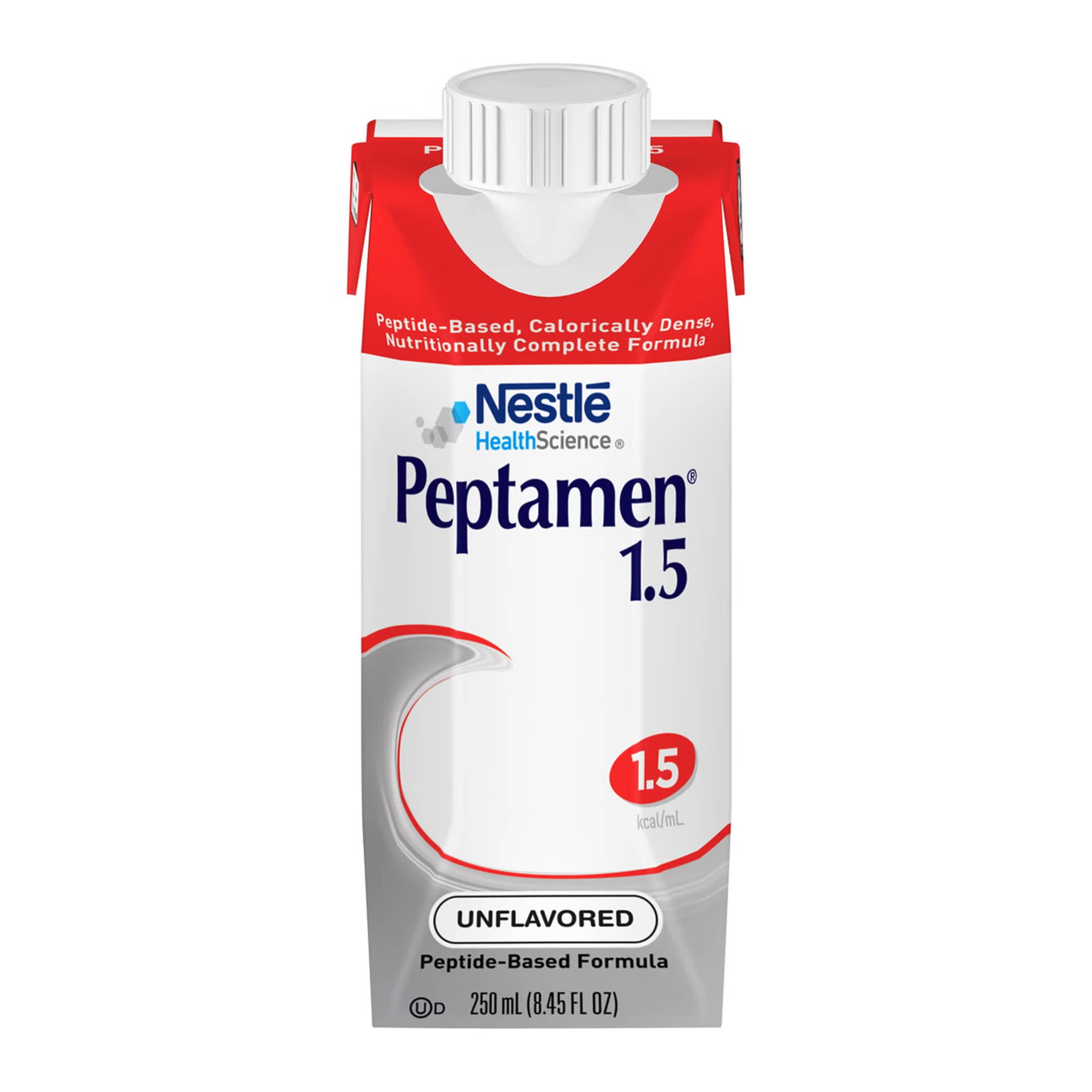 Peptamen 1.5 Peptide-Based Nutritionally Complete Formula, Unflavored, 8.45 oz - Case of 24 - Image 1