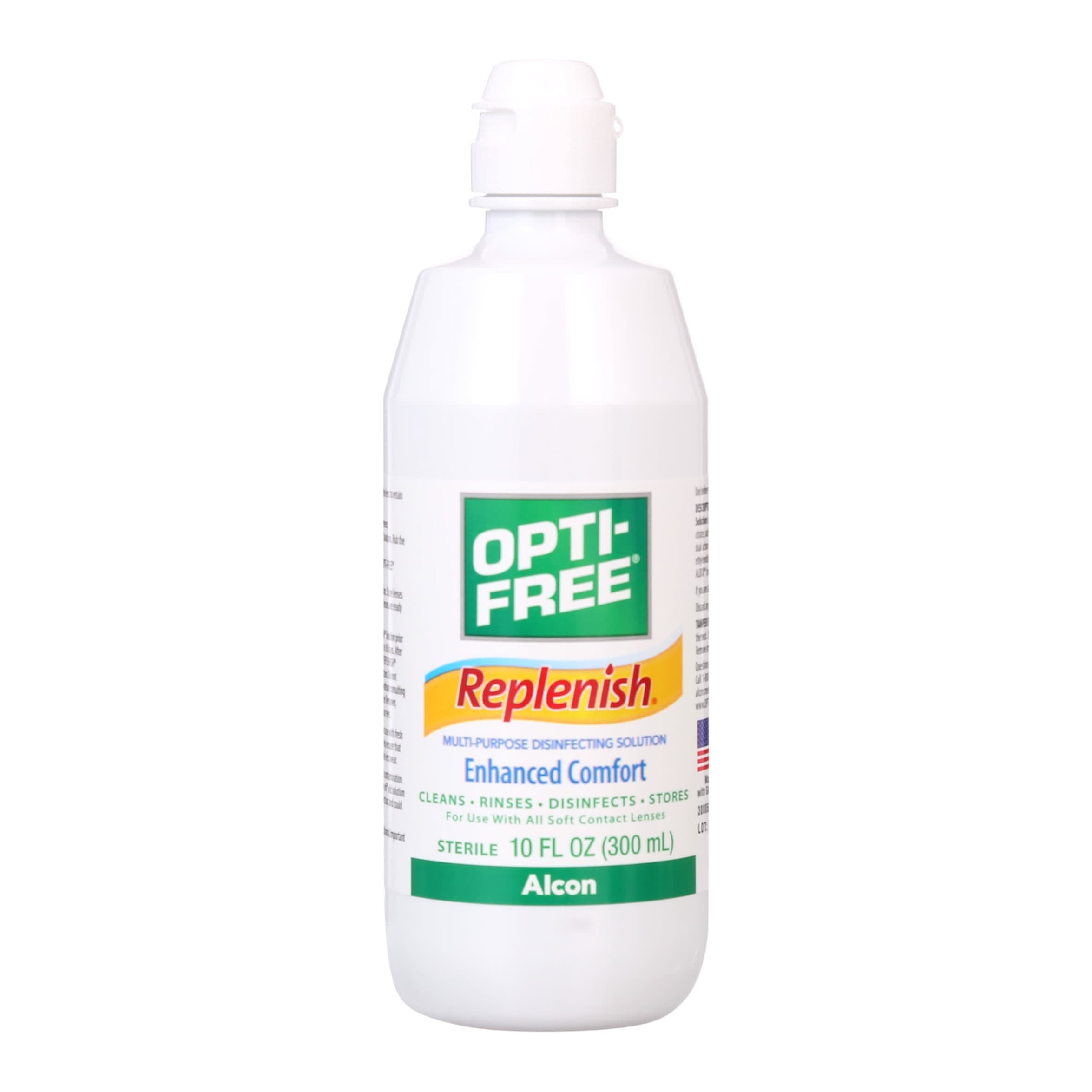 Alcon Opti-Free Replenish Multi-Purpose Disinfecting Solution, 10 oz - Image 2