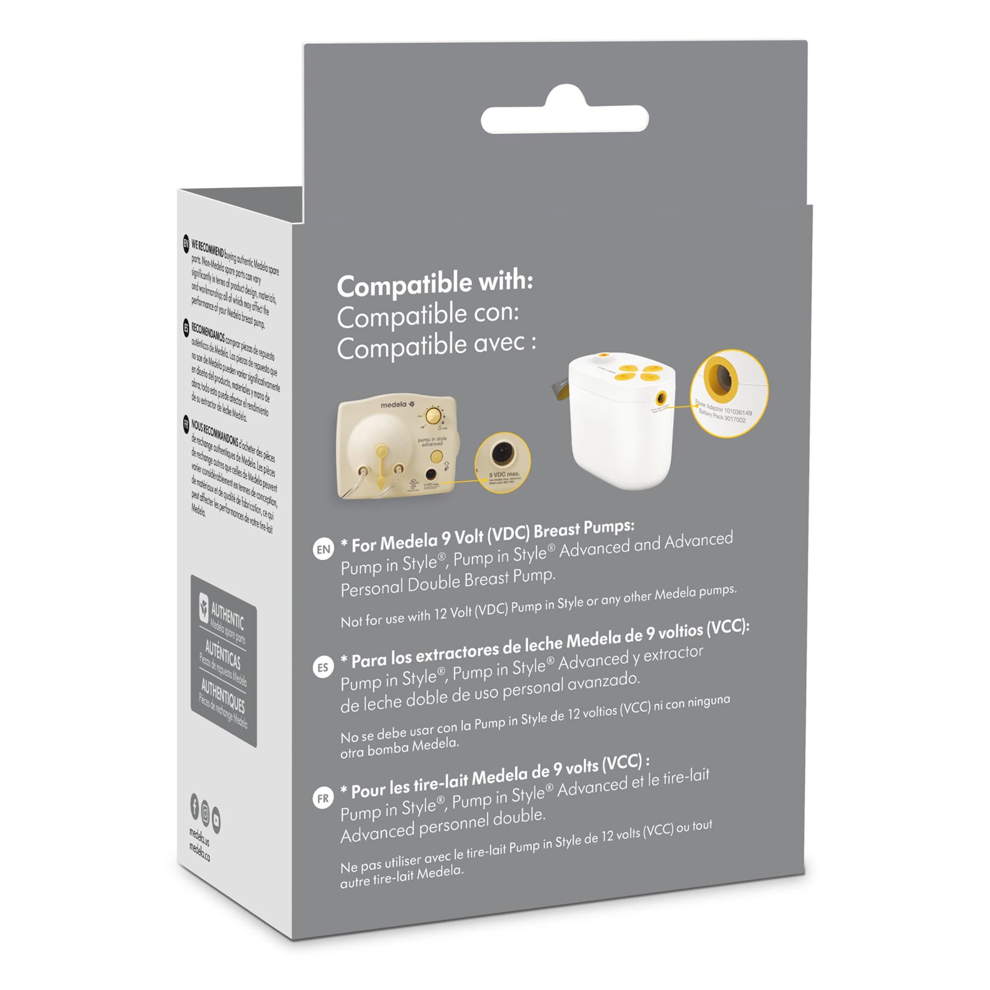 Medela Power Adapter for Pump In Style with MaxFlow Breast Pumps - Image 3