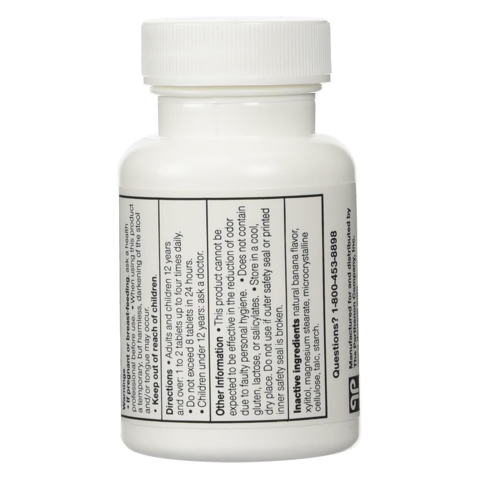 Devrom Chewable Tablets, Internal Deodorant, 100 Tablets - each - Image 3