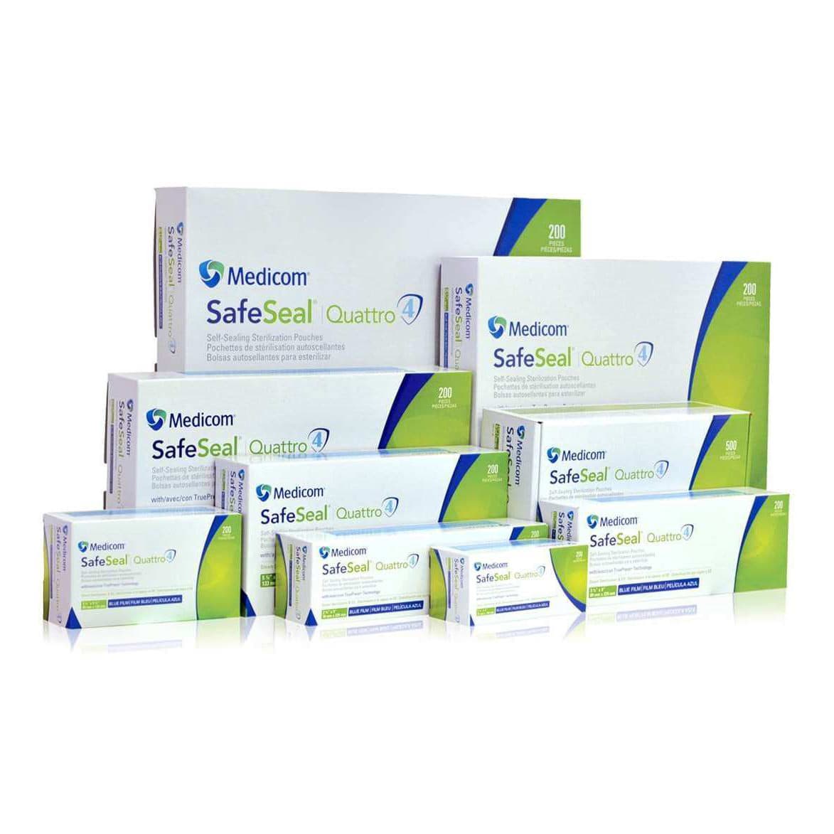 Medicom Safeseal Quattro Sterilization Pouch