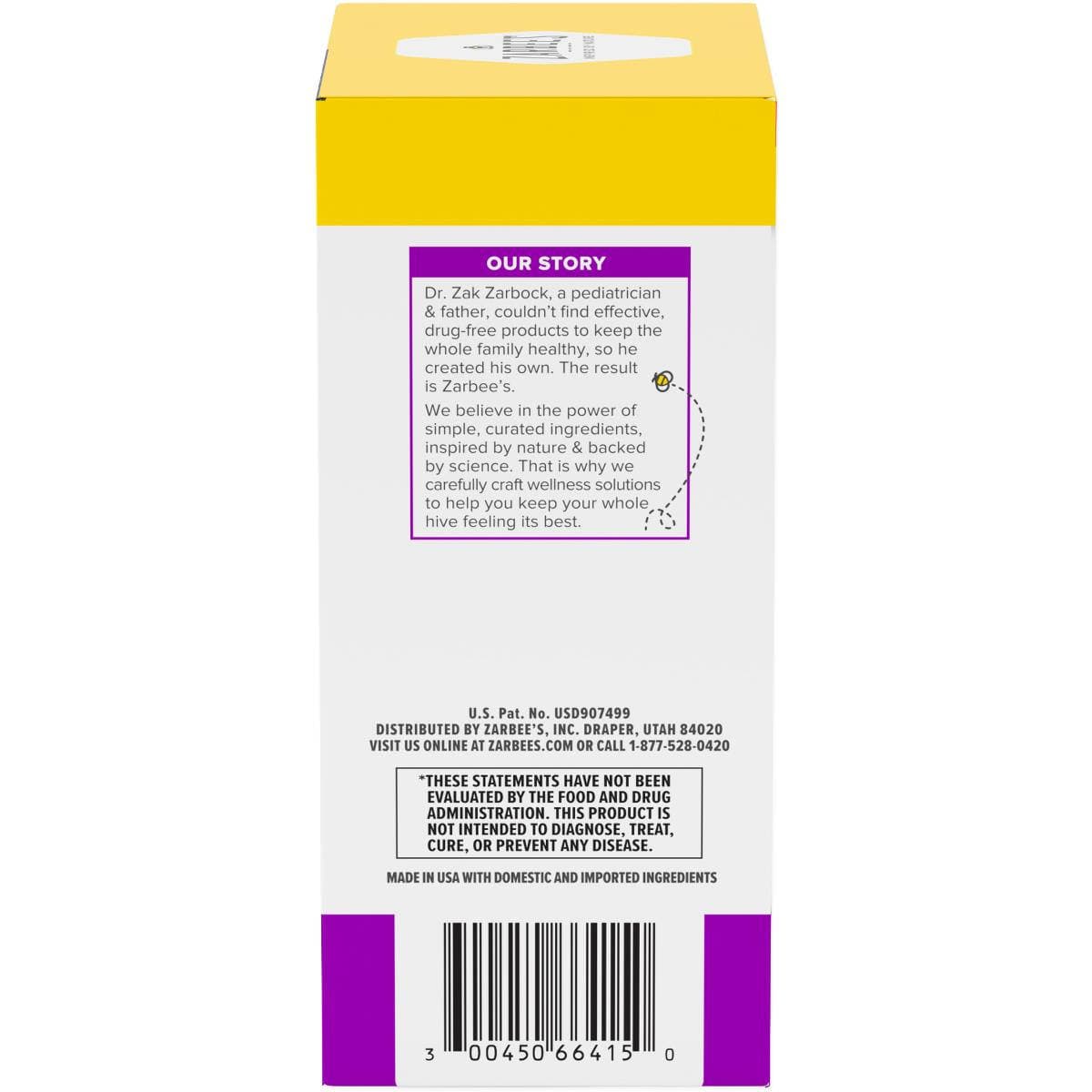 Zarbees Children's Day and Night Cough Syrup + Immune Relief - Case of 12 - Image 3
