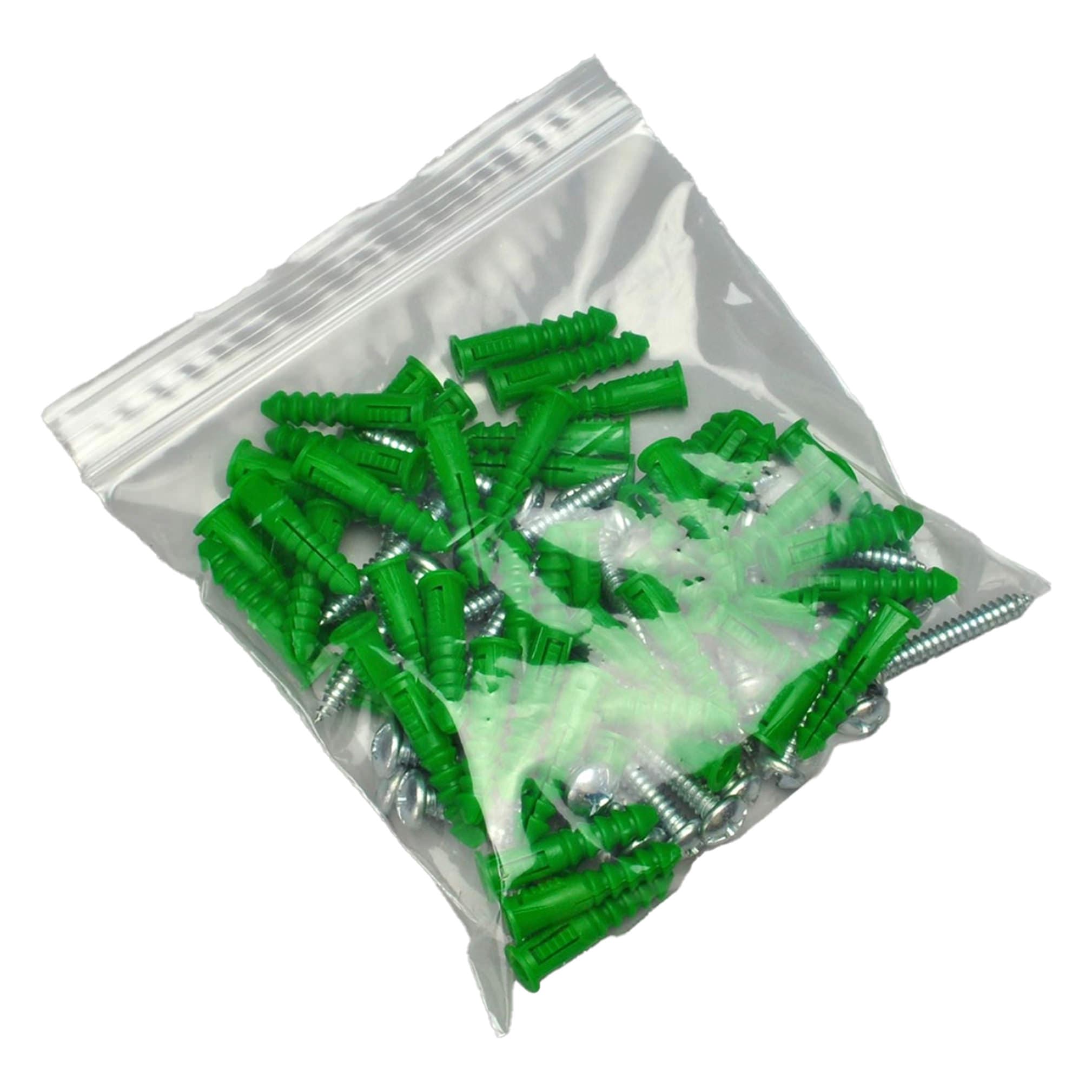 Clear Line Reclosable Bag 4 mil, Clear, Zipper-Seal Top Closure, 6 x 6 Inch - Case of 1000 - Image 1