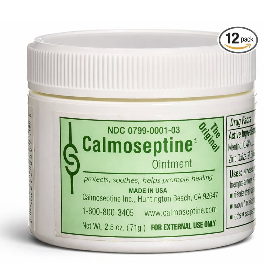 Calmoseptine Moisture Barrier Ointment, Jar, 2.5 oz - Case of 12 - Image 1