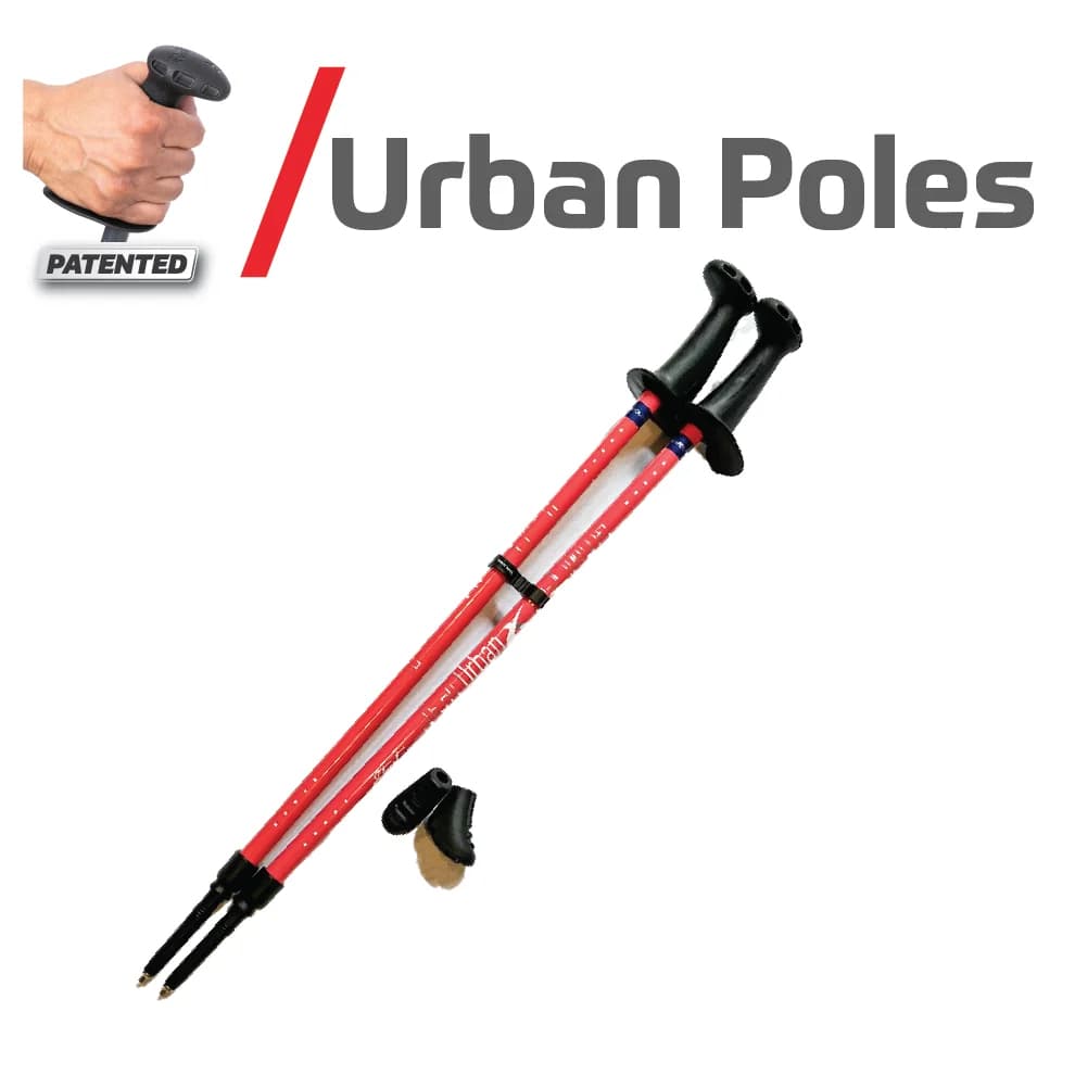 Urban Poling Urban X poles for nordic walking and fitness