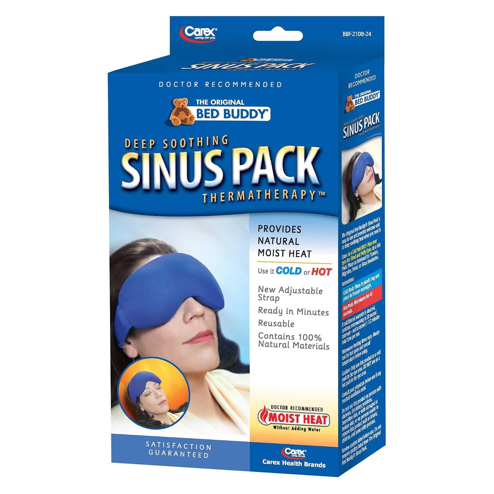 Carex Bed Buddy Hot and Cold Sinus Pack - Image 1