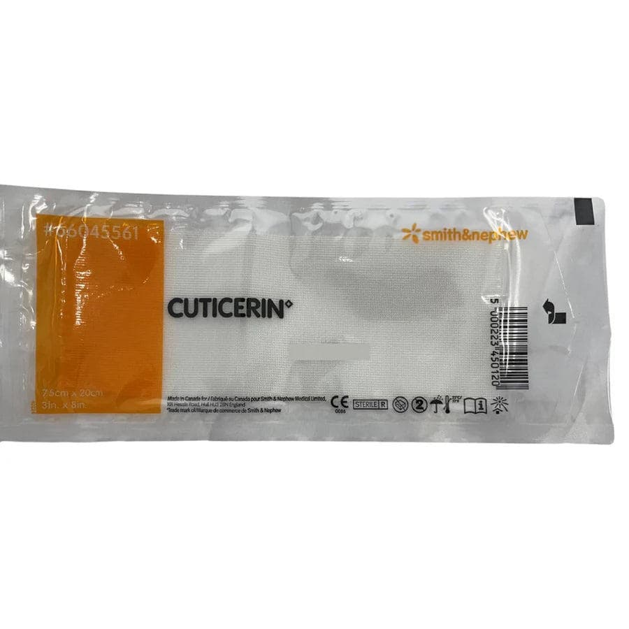 Smith & Nephew Cuticerin Low-Adherent Surgical Dressing, 3 X 8 Inch - Image 1