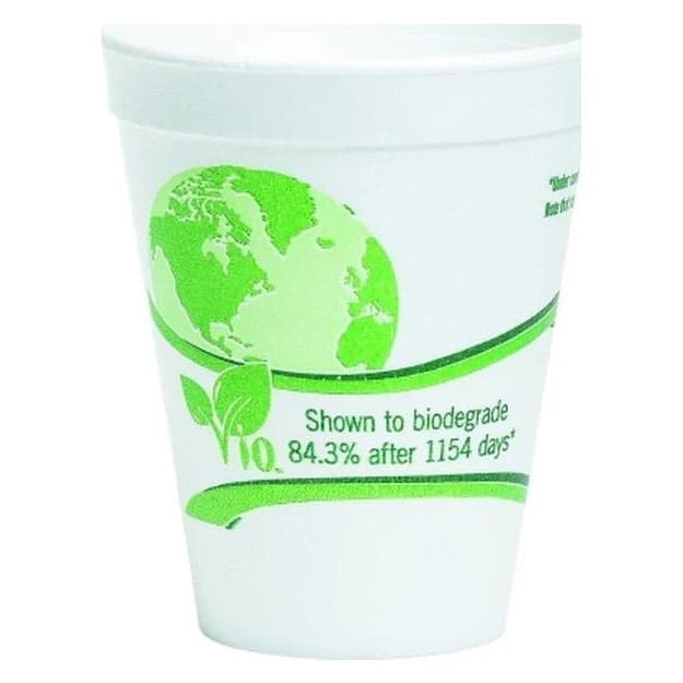 WinCup White Disposable Drinking Cup, 10 oz - Case of 1000 - Image 1