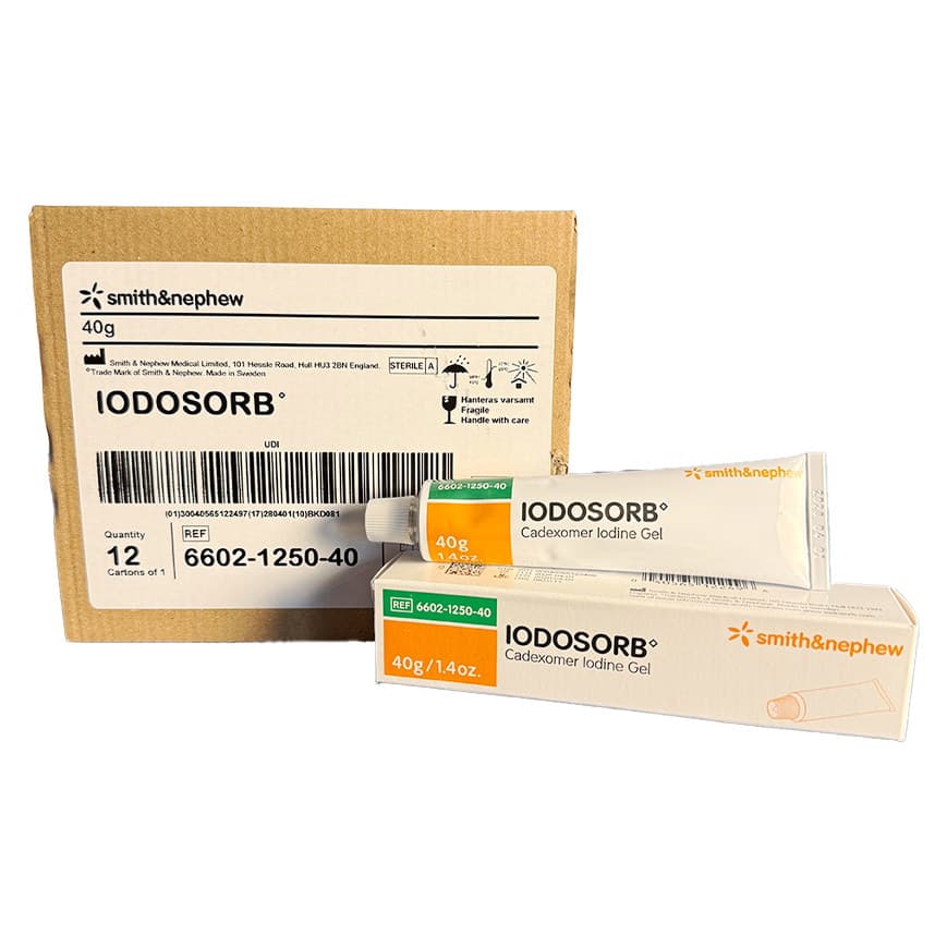 Smith & Nephew Iodosorb Cadexomer Iodine Gel, 40 Gram - Case of 12 - Image 1