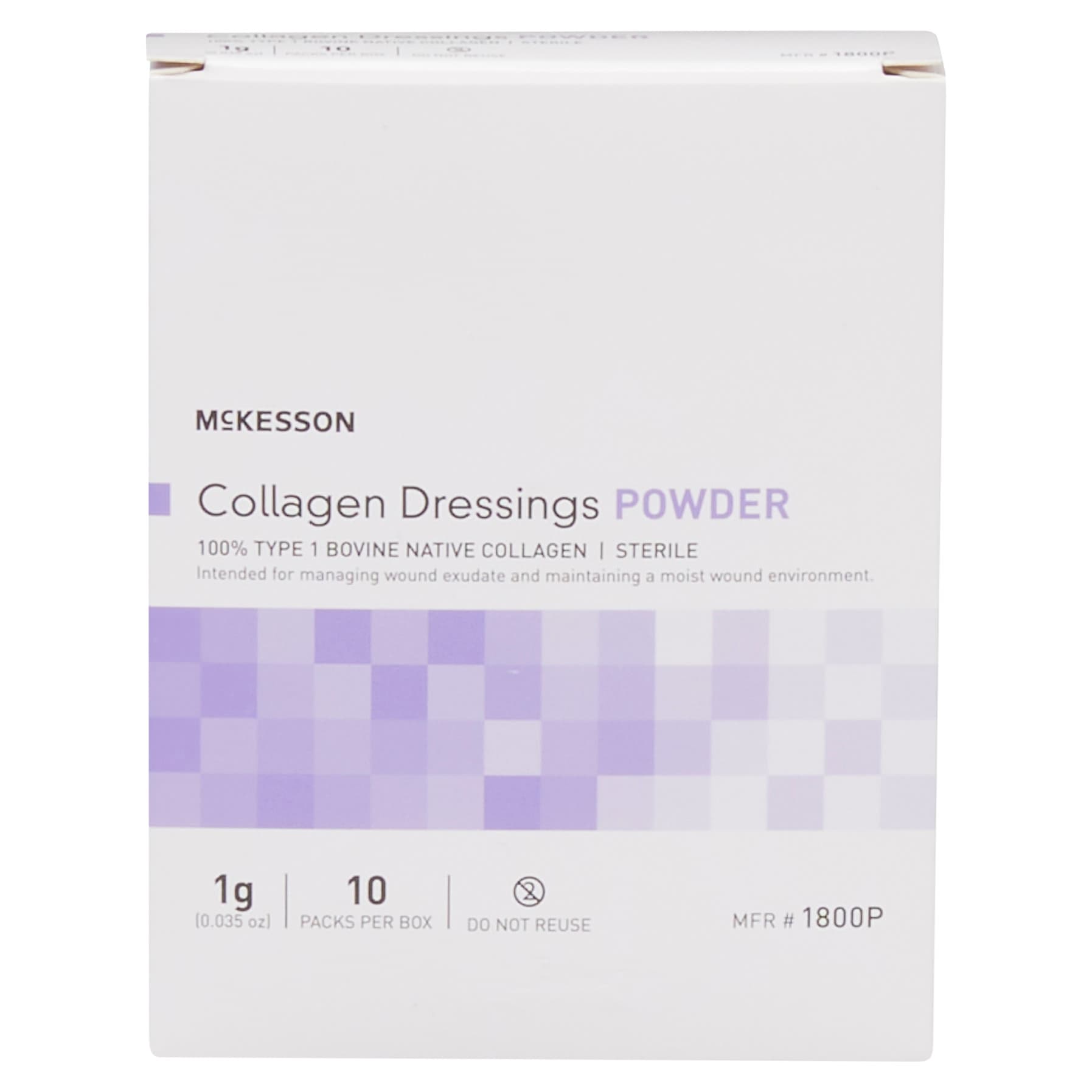 McKesson Collagen Dressing Powder 1 Gram - Image 2
