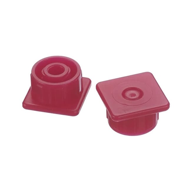 Multi-Ad Luer Lock Syringe Cap, Red - Package of 10 - Image 1