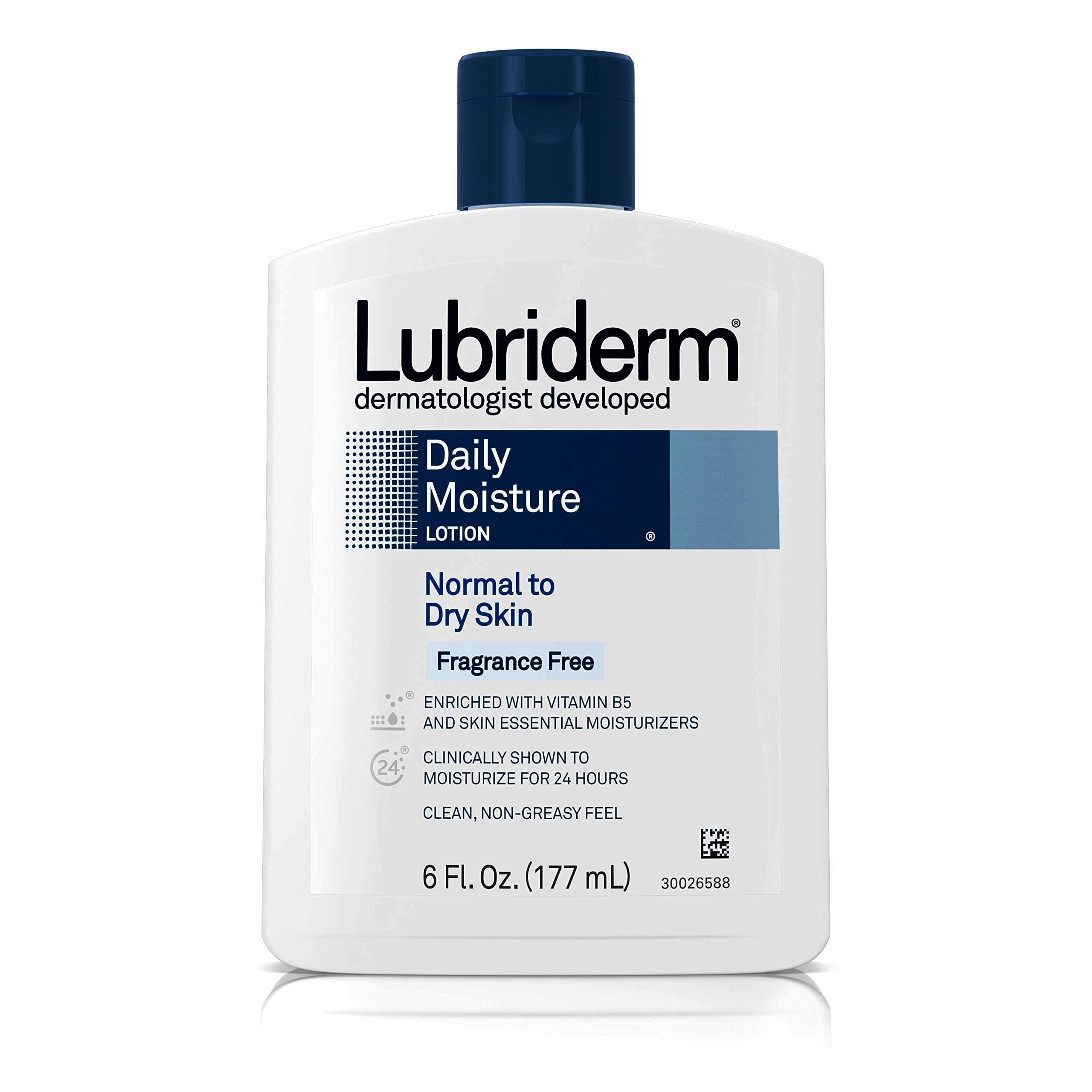 Lubriderm Daily Moisture Lotion, 6 oz - Case of 12 - Image 1