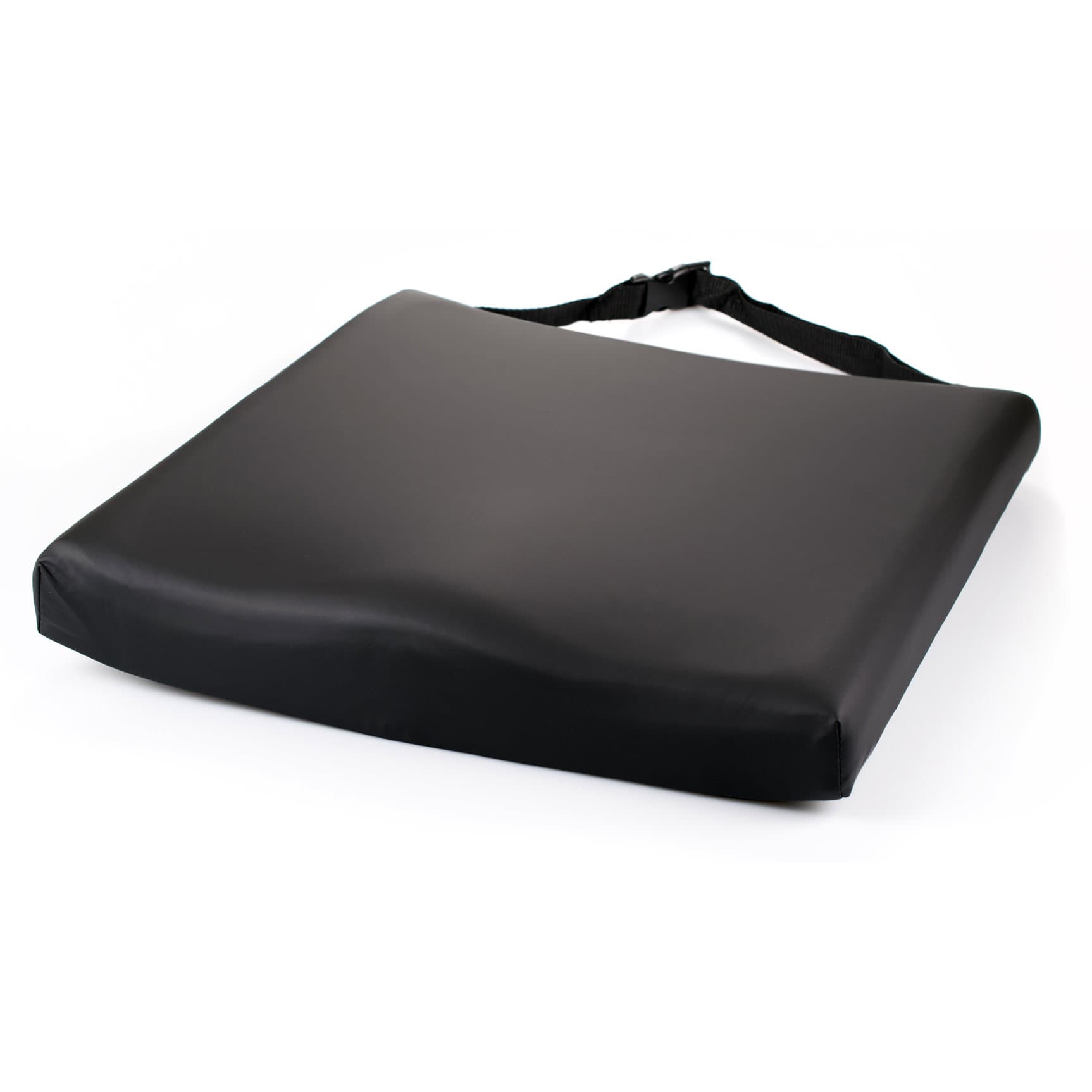 McKesson Seat Cushion with Black Nylon Cover, 18 W x 18 D x 3 H Inch, 275 lbs. Weight Capacity - Case of 4 - Image 1