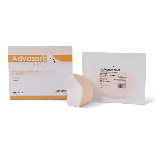 Advazorb Heel Absorbent Hydrophilic Foam Wound Dressing