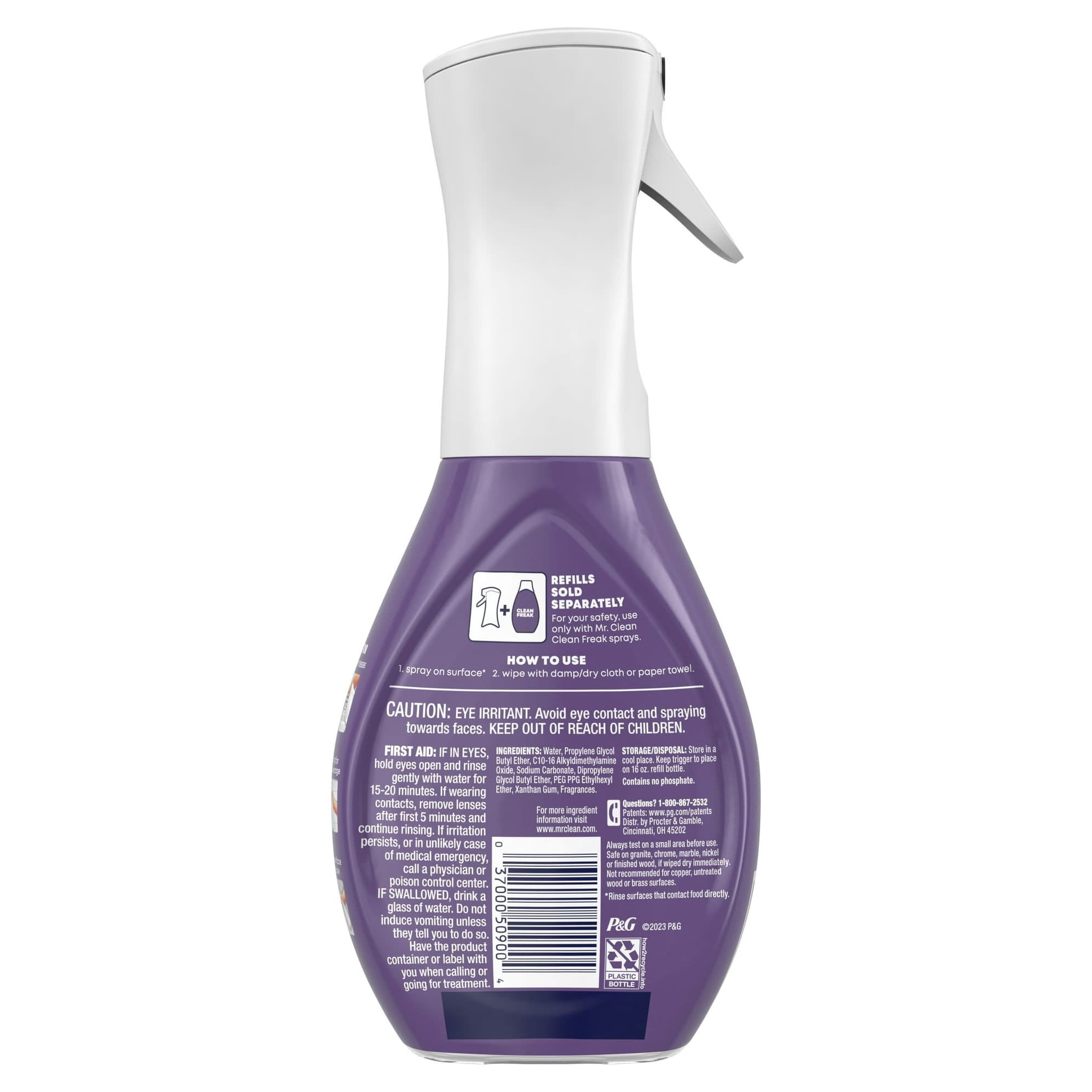 Mr. Clean Clean Freak All Purpose Cleaner Spray, Lavender Scent, 16 oz - Image 3